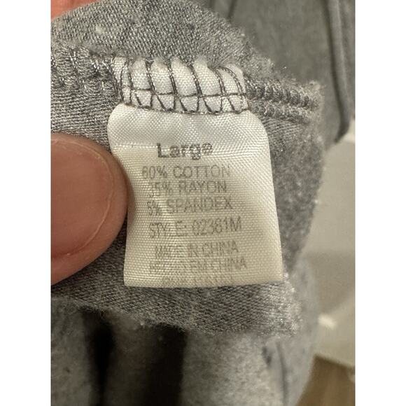 Thyme & Honey Women's Large Gray Convertible Maxi Skirt Dress Boho - Picture 4 of 5